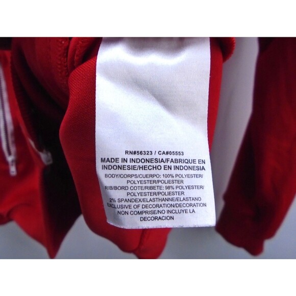 Nike NCAA Ohio State Buckeyes Dri- Fit Jacket Red Women’s 2XL XXL Full Zip - Picture 9 of 10